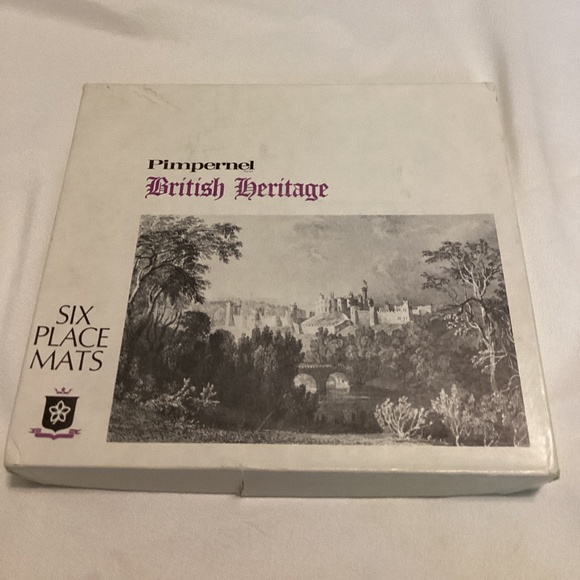 Pimpernel Accents Vintage Pimpernel British Heritage Placemats